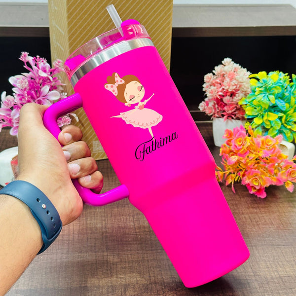 Stanley Star Edition 1200ml Stainless Steel Insulated Tumbler with Handle & Straw | 11Hr Cold / 7Hr Hot | Leak Proof