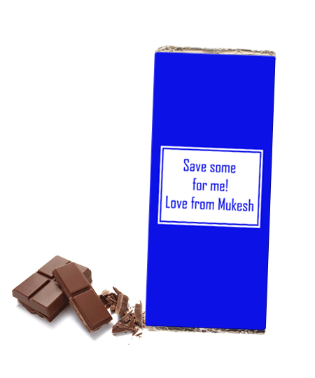 Personalized Chocolate Bar – World’s Greatest Boyfriend