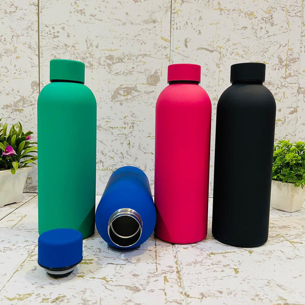 Personalized Name Stainless Steel Water Bottle - 500 Ml