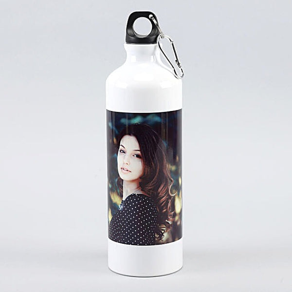 Personalized Water Bottle For Her - Photo Uploaded